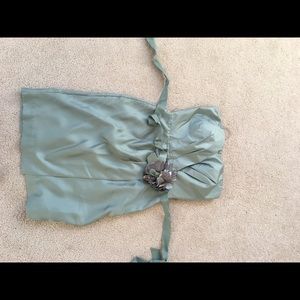 Strapless Banana Republic dress